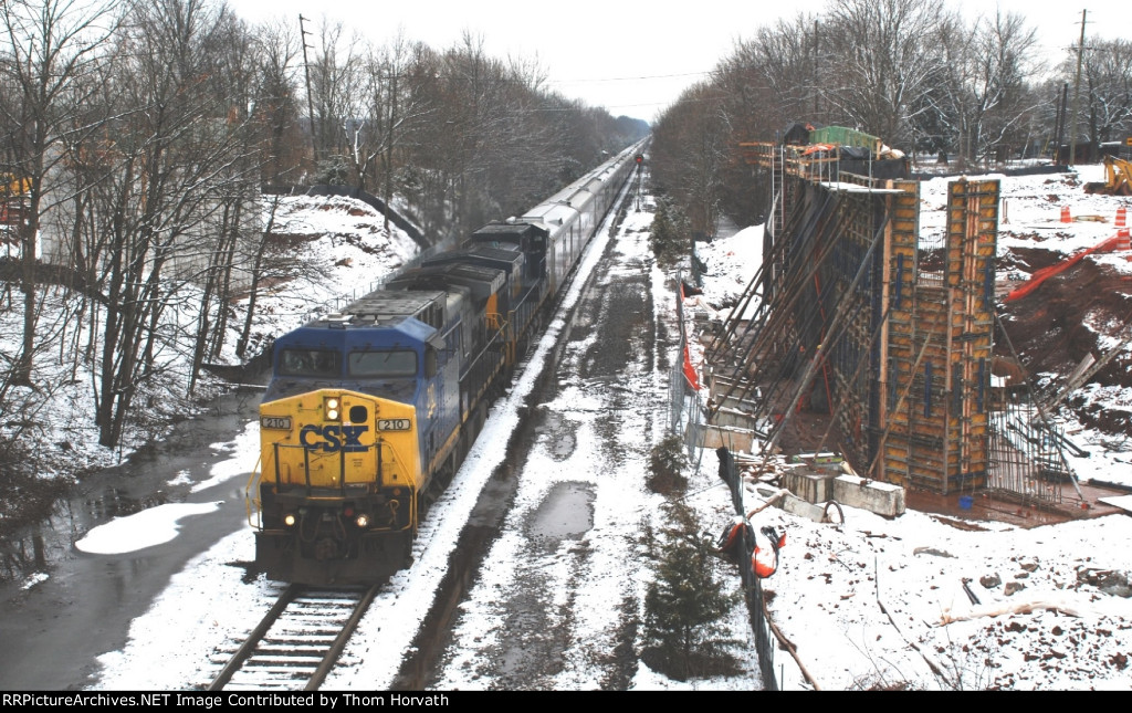 Ringling Brothers Circus train continues its trip to Newark (NJ)